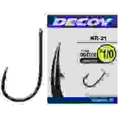 Decoy Hook KR-21 Black Nickeled # 6, 12 pcs.