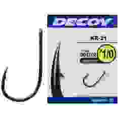 Decoy Hook KR-21 Black Nickeled # 3, 10 pcs.