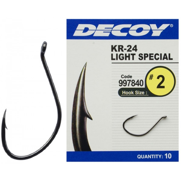 Decoy Hook KR-24 Light Special # 4, 10 pcs.