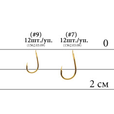 Крючок Decoy K-101 Round #9, 12 шт.