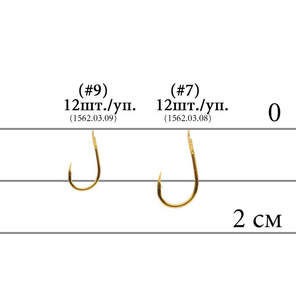 Крючок Decoy K-101 Round #9, 12 шт.