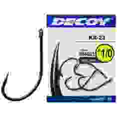 Decoy Hook KR-23 Black Nickeled # 2, 10 pcs.