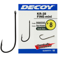 Гачок Decoy KR-28 Fine Mini #12 (18 шт/уп)