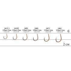 Гачок Decoy K-108 Katana #9 (12 шт/уп)