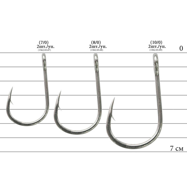 Крючок Decoy JS-2 #7/0, 2 шт.