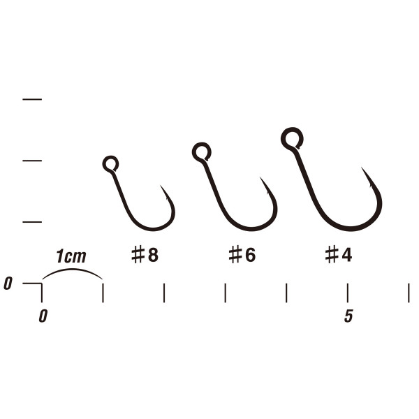 Крючок Decoy Single 28 Troutin Single 8, 16 шт