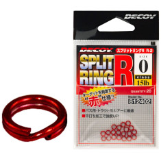 Кольцо заводное Decoy Split Ring Light R #3 40lb (20 шт/уп)