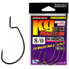 Гачок Decoy Worm26 Kg Hook Magnum #8/0 (3 шт/уп)