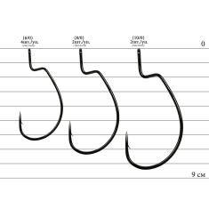 Крючок Decoy Worm26 Kg HOOK MAGNUM 10/0, 2 шт