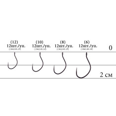 Гачок Decoy AH-IX Floria 12, 12 шт/уп