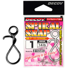 Застібка Decoy SN-5 Spiral Snap #1 14lb (6 шт/уп)