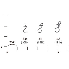 Застібка Decoy SN-5 Spiral Snap #1 14lb (6 шт/уп)