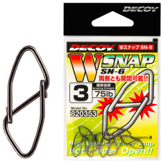 Застібка Decoy SN-6 W Snap #1 (8 шт/уп)