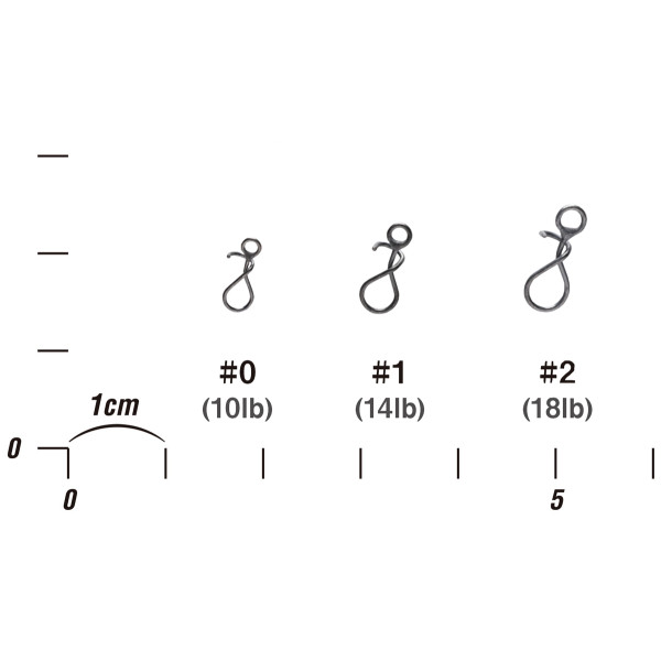 Застежка Decoy SN-5 Spiral Snap #0 10lb (6 шт/уп)
