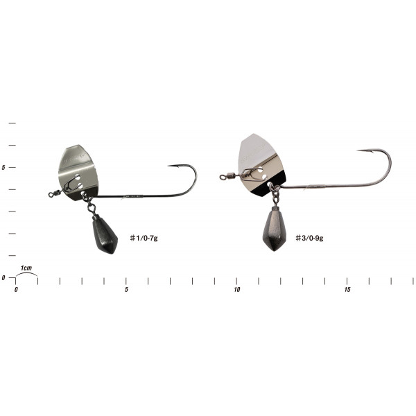 Монтаж Decoy ZF-2S Zero-Dan Flash Straight #3/0-9g (1 шт/уп)