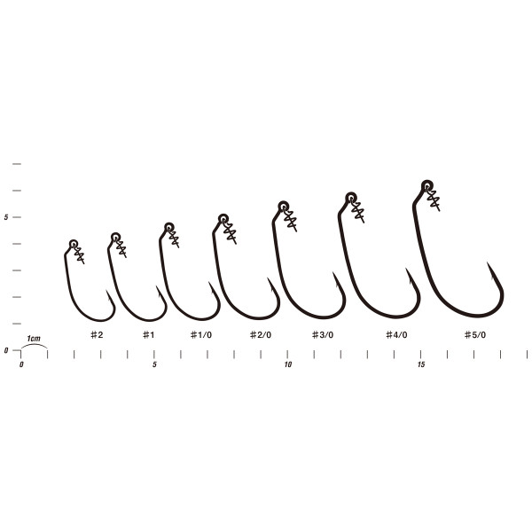 Гачок Decoy Worm30 Makisasu Hook #1 (5 шт/уп)