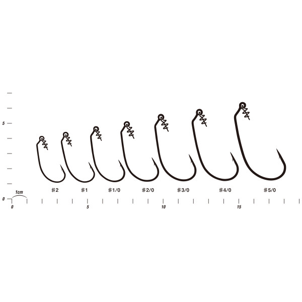 Гачок Decoy Worm30 Makisasu Hook #2 (5 шт/уп)