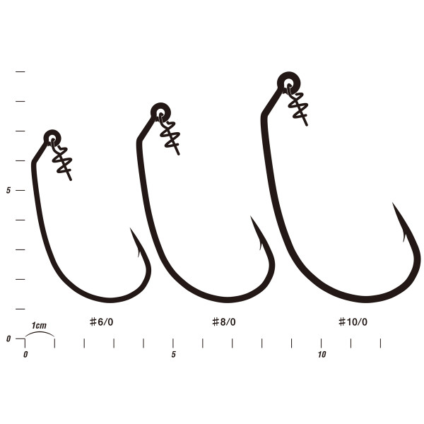 Крючок Decoy Worm30M Makisasu Hook Magnum #6/0 (4 шт/уп)