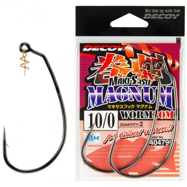 Гачок Decoy Worm30M Makisasu Hook Magnum #6/0 (4 шт/уп)