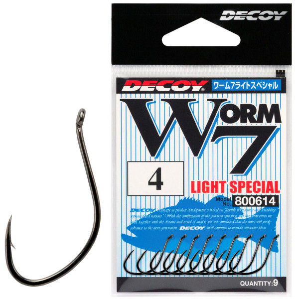 Гачок Decoy Worm7 Light Special #2 (9 шт/уп)