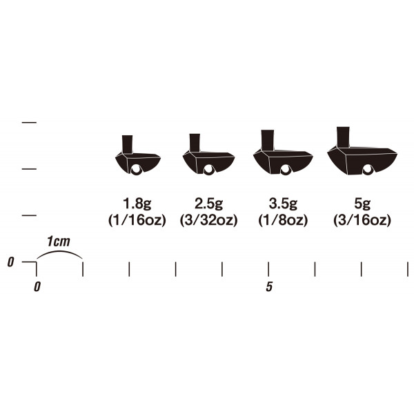 Утяжелитель Decoy DS-12 Slide Weight для силикона 3.5g (3шт/уп)