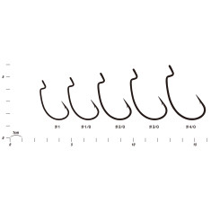 Гачок Decoy Worm13 Kg Hyper #1/0 (7 шт/уп)