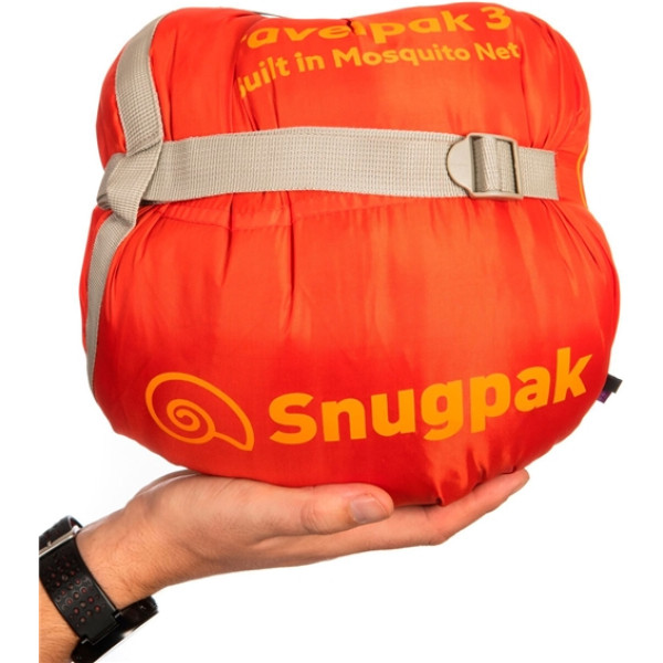 Спальный мешок Snugpak Travelpak 3 Comfort -3°С / Extreme -7°С Green