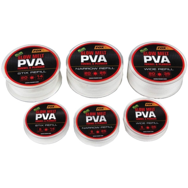 ПВА-сетка Fox International Edges PVA Mesh Slow Melt Refills 14mm Stix - 5m