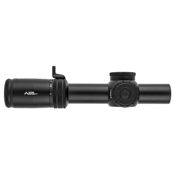 Прицел Primary Arms PLxC 1-8x24 F1 сетка ACSS Raptor M8 5.56/.308 Meter с подсветкой
