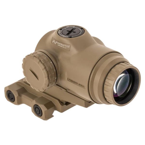 Прицел призматический Primary Arms SLx 3X MicroPrism сетка ACSS Raptor 5.56/.308 Yard. FDE