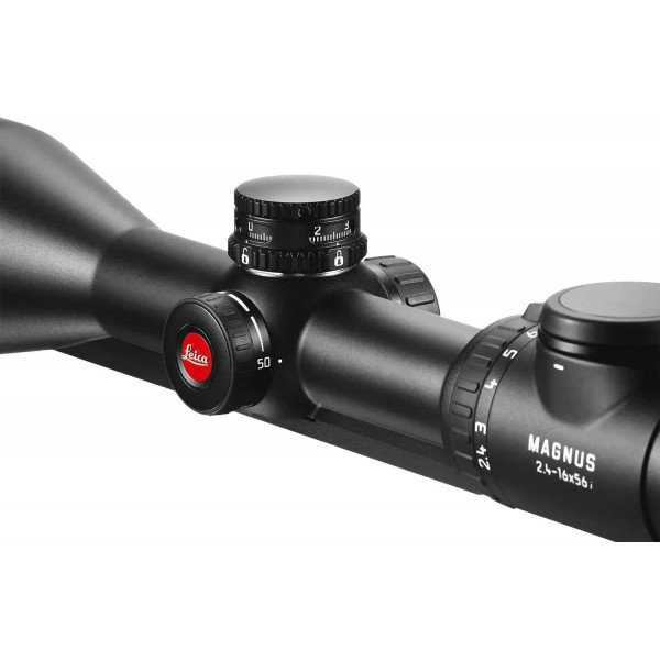 Прицел оптический Leica Magnus 2.4-16x56 с шиной и прицельной сеткой L-4a c подсветкой. BDC