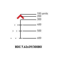 Прицел призматический Primary Arms SLx 3X MicroPrism сетка ACSS Raptor 7.62X39/300BLK Yard. Black