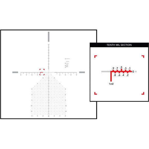 Прицел Primary Arms SLx 3-18×50 FFP сетка ACSS Athena BPR MIL с подсветкой