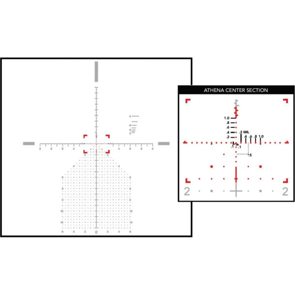 Прицел Primary Arms GLx 6-24×50 FFP сетка ACSS Athena BPR MIL с подсветкой