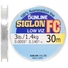 Флюорокарбон Sunline Siglon FC 30m 0.140mm 1.4kg поводковий Флюорокарбон Sunline Siglon FC 30m 0.140mm 1.4kg поводковий