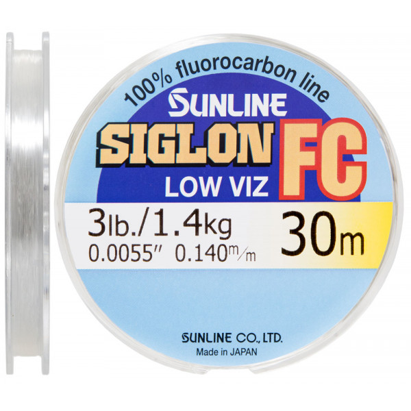 Флюорокарбон Sunline Siglon FC 30m 0.140mm 1.4kg поводковий