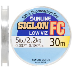 Флюорокарбон Sunline Siglon FC 30m 0.180mm 2.2kg поводковий Флюорокарбон Sunline Siglon FC 30m 0.180mm 2.2kg поводковий