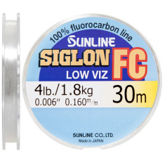 Флюорокарбон Sunline Siglon FC 30m 0.160mm 1.8kg поводковий Флюорокарбон Sunline Siglon FC 30m 0.160mm 1.8kg поводковий