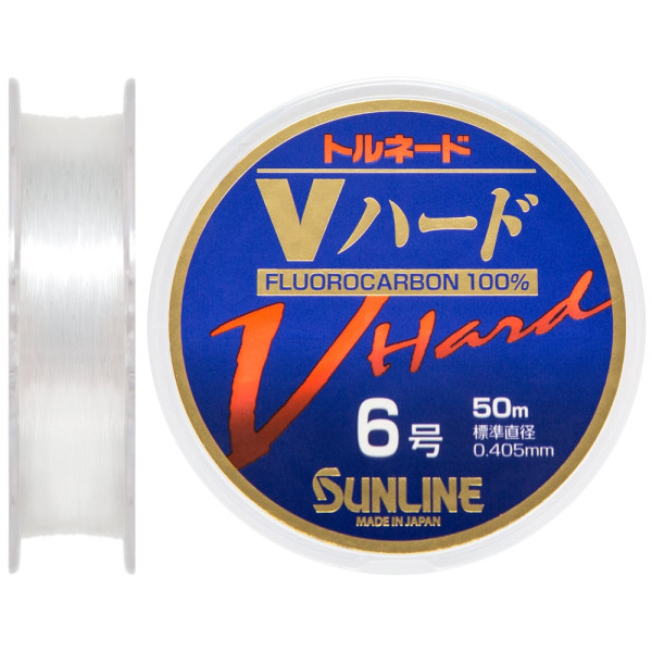 Флюорокарбон Sunline FC Tornado V Hard HG 50m #6.0/0.405mm 12.5kg