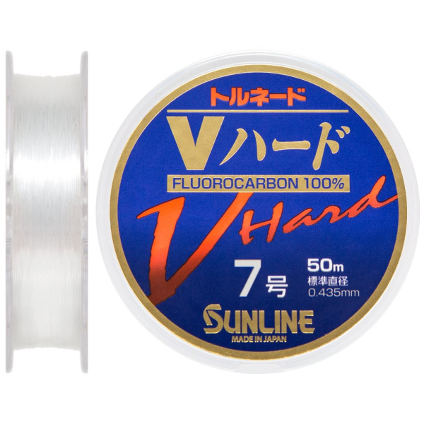 Флюорокарбон Sunline FC Tornado V Hard HG 50m #7.0/0.435mm 15.0kg