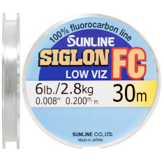 Флюорокарбон Sunline Siglon FC 30m 0.20mm 2.8kg поводковий Флюорокарбон Sunline Siglon FC 30m 0.20mm 2.8kg поводковий