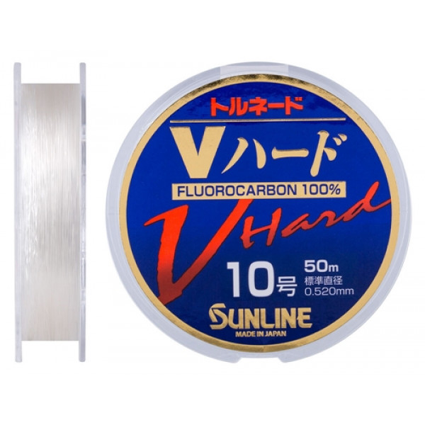 Флюорокарбон Sunline FC Tornado V Hard HG 50m #10.0/0.52mm 20.0kg