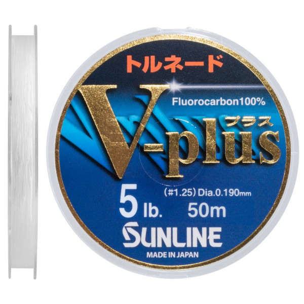 Флюорокарбон Sunline V-Plus 50m #1.25/0.19 mm 2.5 kg