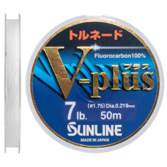 Флюорокарбон Sunline V-Plus 50m #1.75/0.219 3.5 mm kg Флюорокарбон Sunline V-Plus 50m #1.75/0.219 3.5 mm kg