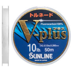 Флюорокарбон Sunline V-Plus 50m #2.5/0.26 mm 5.0 kg Флюорокарбон Sunline V-Plus 50m #2.5/0.26 mm 5.0 kg