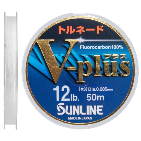 Флюорокарбон Sunline V-Plus 50м #3 0.285мм 12lb/6кг