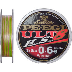 Шнур Sunline PE EGI ULT HS8 180m #0.6/0.128mm 4.5kg Шнур Sunline PE EGI ULT HS8 180m #0.6/0.128mm 4.5kg