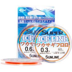 Флюорокарбон Sunline Ice Line Wakasagi 60m #0.4/0.104mm 0.68кг