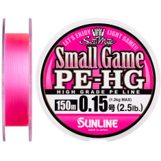 Шнур Sunline Small Game PE-HG 150м #0.15/0.069mm 2.5LB 1.2кг