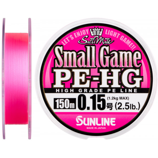 Cord Sunline Small Game PE-HG 150m # 0.15 / 0.069mm 2.5LB 1.2kg